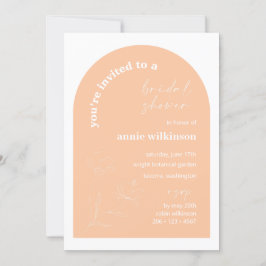 Fiesta A115 De Bodas Retro Invitación De Ducha De 