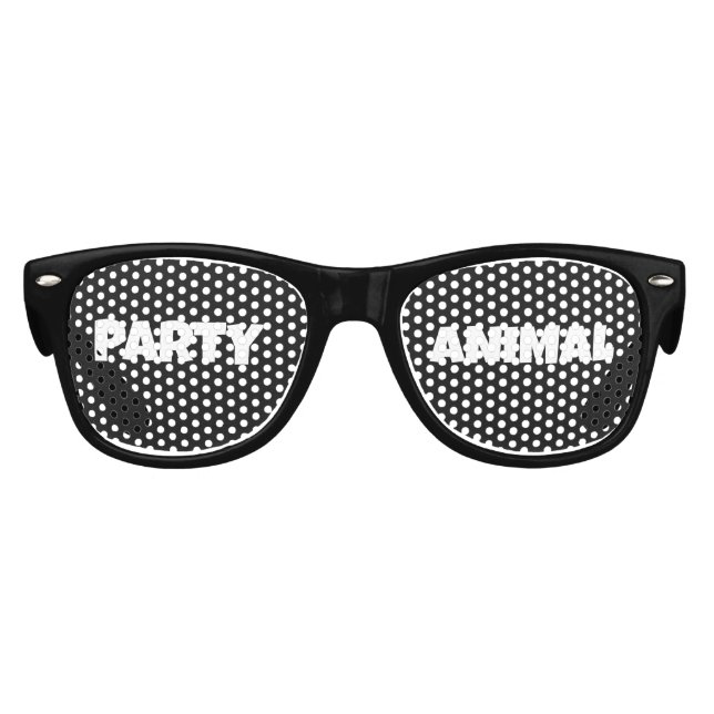 FIESTA ANIMAL FUNNY BIRTHDAY Gafas de sol (Anverso)