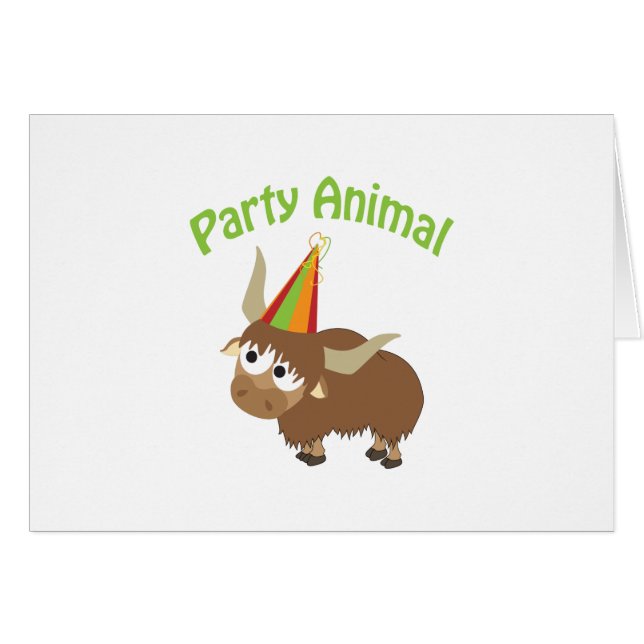 Fiesta Animal Yak (Anverso (Horizontal))