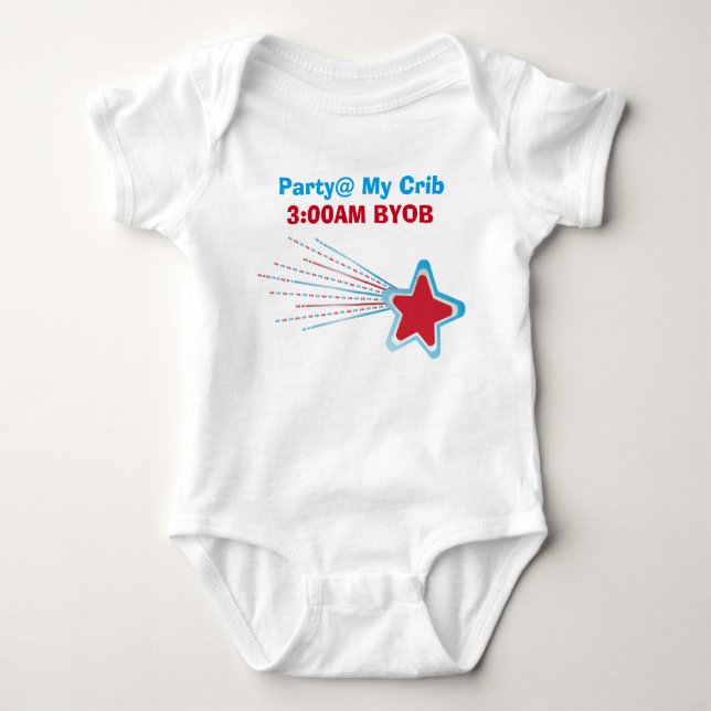 *Fiesta Baby Jersey Bodysuit (Anverso)