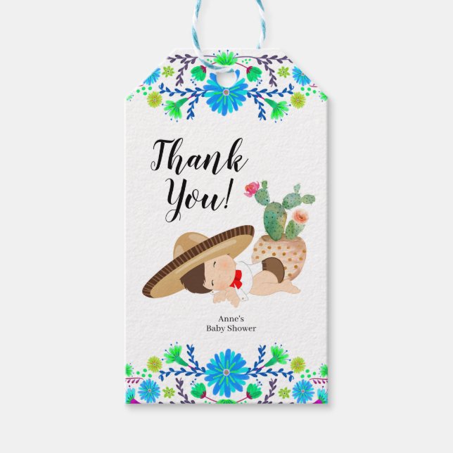 Fiesta Baby Muchacho Favorito Etiqueta (Anverso)