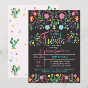 Fiesta Baby Shower Invitación a la Baby Shower mex