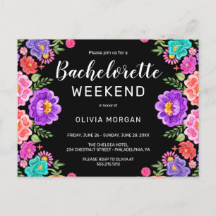 Fiesta Bachelorette Invitación a la fiesta de fin 