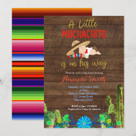 Fiesta Bebé Muchacho Invitación Baby Shower