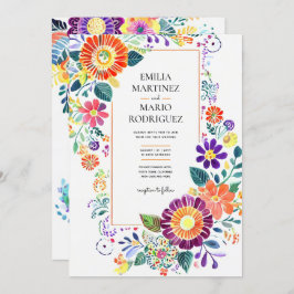 FIESTA BODA - Flores Folkart modernas