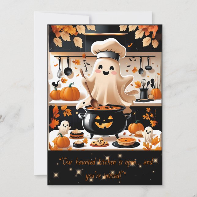 Fiesta Boo-tiful – Invitación a la Fiesta de Cocin (Anverso)