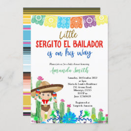 Fiesta Boy Invitación a Baby Shower