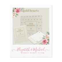 Fiesta callejero estilo Boda diseño propio volante