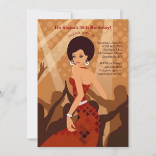 Fiesta Chica (afroamericano) Invitación