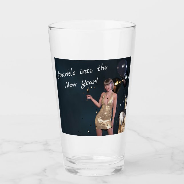 Fiesta Chica de Año Nuevo con vestimenta secuencia (Anverso)