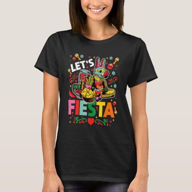 Fiesta Cinco De Mayo Camisa Mexicana Hombre (Anverso)