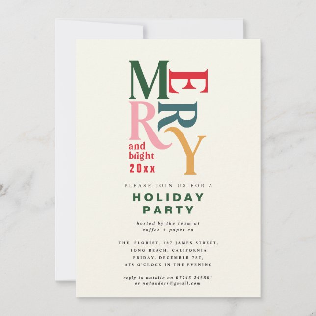 Fiesta colorido de alegre cosecha y Navidades bril (Anverso)