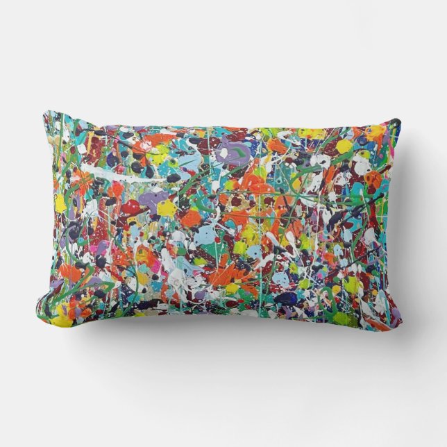 Fiesta como si fuera el Cojín decorativo Lumbar de (Anverso)