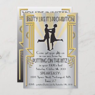 Fiesta como su prohibición Invitación