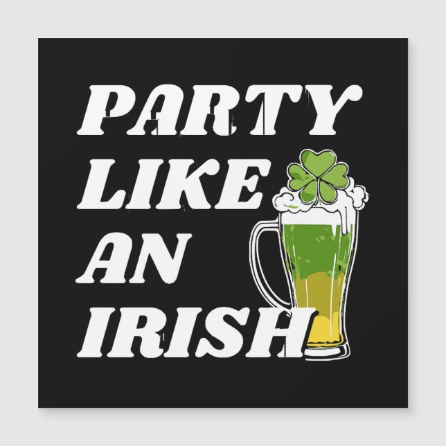 Fiesta Como un Irlandés (Anverso)