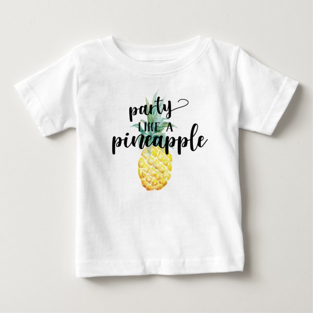 Fiesta como una camisa de la piña (Anverso)