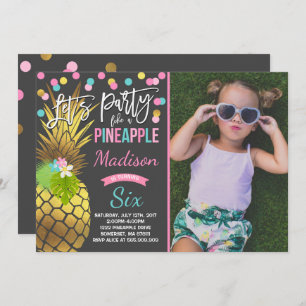 Fiesta como una invitación del cumpleaños de la