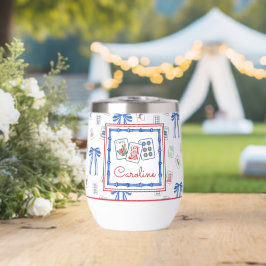 Fiesta de acuarela Mahjong Tiles & Bows