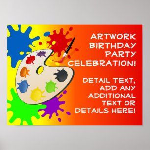 Fiesta de arte de Palate colorido