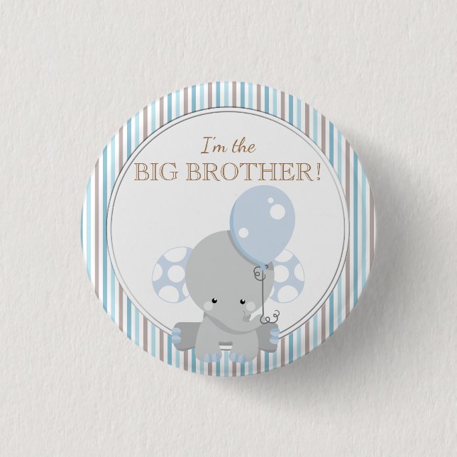 Fiesta de Baby Shower de encargo soy el botón de (Anverso)