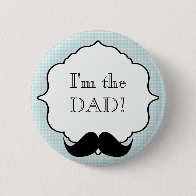 Fiesta de Baby Shower de encargo soy el botón del (Anverso)