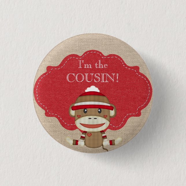 Fiesta de Baby Shower de encargo soy el botón del (Anverso)