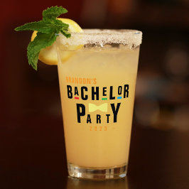 Fiesta de Bachelor de Bowtie retro 90