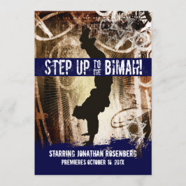 Fiesta de baile Bar Mitzvah Invitación