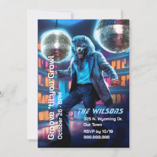 Fiesta de baile de Halloween, Discoteca Invitación
