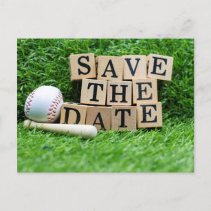 Fiesta de béisbol salva la invitación de fecha 