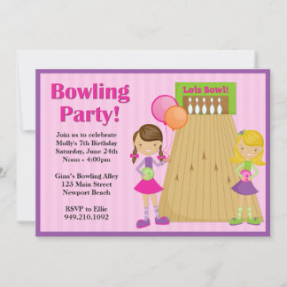 Fiesta de bolas Invitación de cumpleaños para Chic