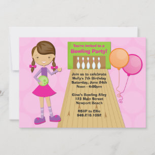 Fiesta de bolas Invitación de cumpleaños para Chic
