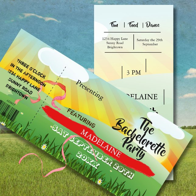 Fiesta de Campo Rústica Música de Soltera (Subido por el creador)