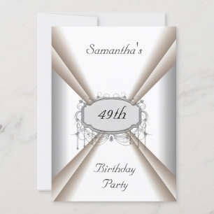 Fiesta de cena Invitación de cumpleaños Añadir sus