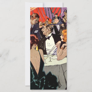 Fiesta de cócteles Art Decó de época en Nightclub