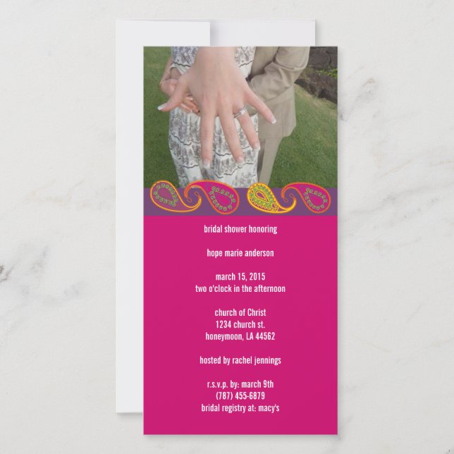 Fiesta de compromiso (Anverso)