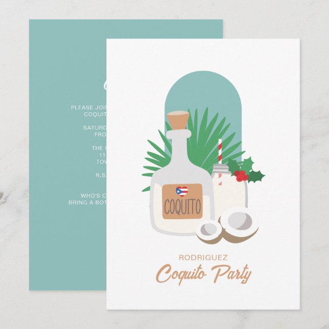 Fiesta de Coquito (Anverso / Reverso)