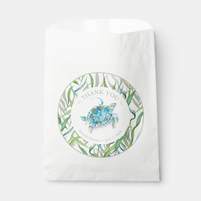 Fiesta de cumpleaños a favor de las bolsas a favor (Anverso)