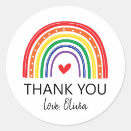 Fiesta de cumpleaños arcoiris gracias a Pegatina