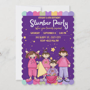 Fiesta de cumpleaños con amigos invitaciones