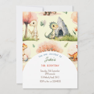 Fiesta de cumpleaños con invitación de los lindos 