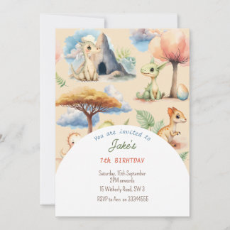 Fiesta de cumpleaños con invitación de los lindos 