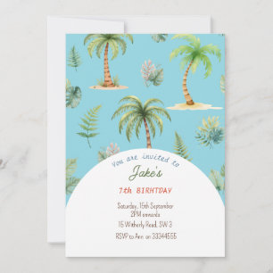 Fiesta de cumpleaños con invitación de los lindos 