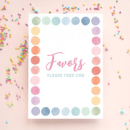 Fiesta de cumpleaños de arte arcoiris favorece al 