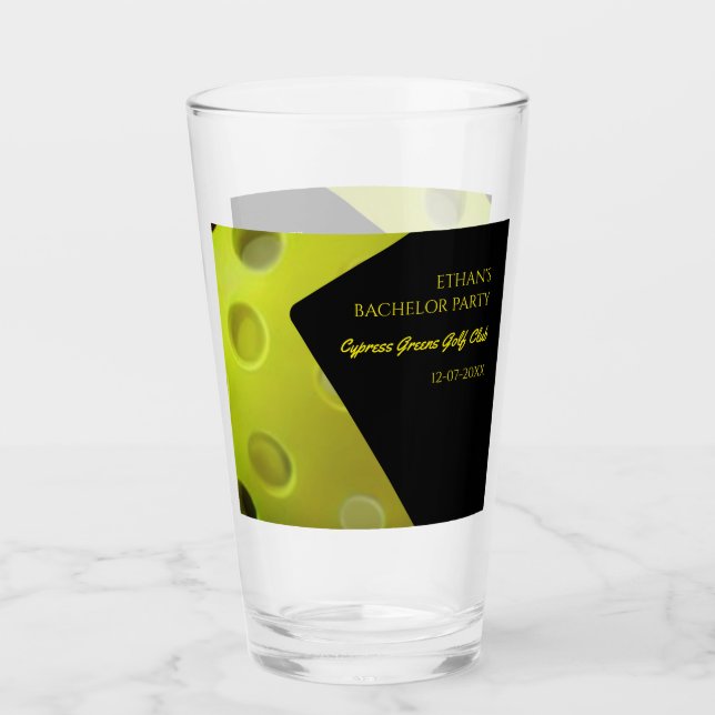 Fiesta de cumpleaños de béisbol deporte de soltero (Anverso)