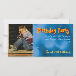 Fiesta de cumpleaños de David | Invitación a la fo