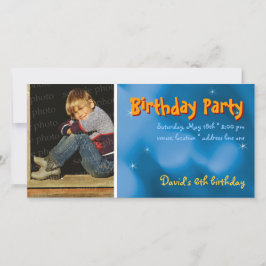 Fiesta de cumpleaños de David | Invitación a la fo