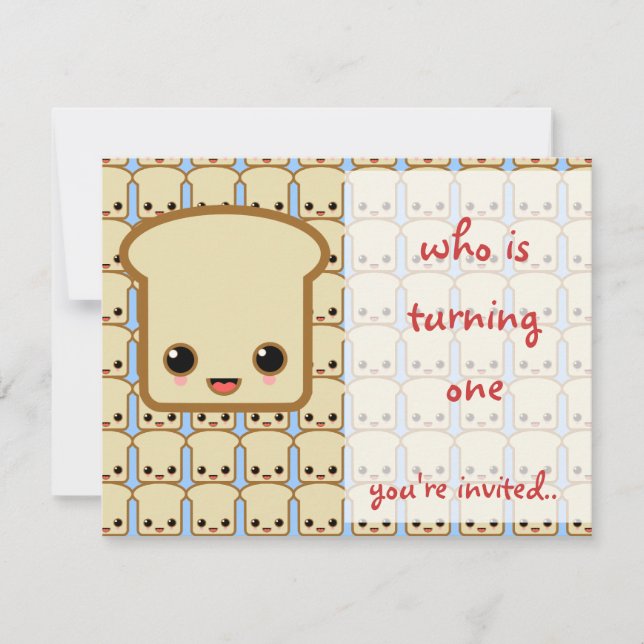 fiesta de cumpleaños de invitación de brasas azule (Anverso)