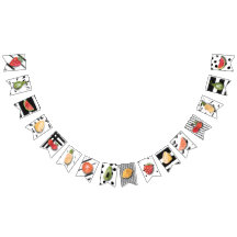 Fiesta de cumpleaños de la fruta de la BANDERA el