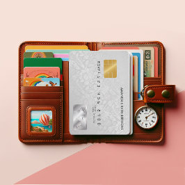 Fiesta de cumpleaños de la tarjeta de crédito Retr